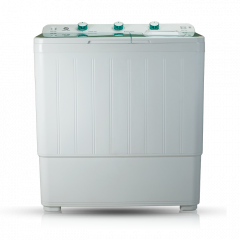 PEL Twin Tub Semi Automatic Washing Machine White (PWM-1050T) - Musab Mall-1 (3 Months 0% Percent Profit Product Available On 48 Months Installment)